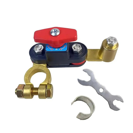 Car Battery Disconnect Switch Truck with Small Main Switch Thickened Battery Terminal Vehicle Negative Switch