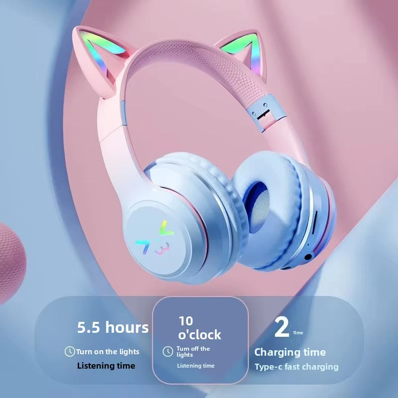 Auriculares Bluethoo Orejas de Gato